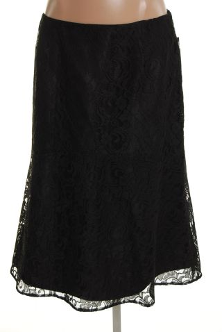Jones New York Black Lace Skirt Size 14W Plus NWT : lace skirt woman new arrivals skirts jones new york
