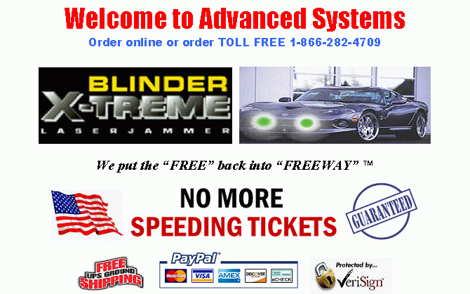 Blinder laser jammer