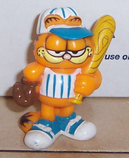 Thumbnail of Garfield PVC figure Baseball Sport Vintage 80's