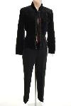 Tahari Black Outfit Pant Suit Set 14 P new :  clothing pant suit classictreasures petite size