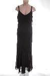 Sandra Darren Black Dress 12 Misses new nwt
