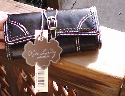 Hype Checkbook Clutch Wallet Black Leather NWT : genuine leather classictreasures classic treasures new arrivals