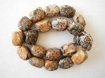 Leopard Skin Jasper Huge Beads 20 mm 16 Inches Strand : nugget beads semi-precious stones bracelet beads jasper stones