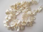 BIWA Pearl 5 mm 15 mm Irregular Mauve Loose 15'' Long Strand :  necklace fw classic treasures make it