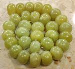 Phrenite Gemstone Rondelle Beads Strand Brazilia :  beads large beads brasil gemstone beads