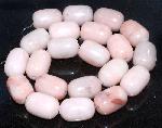 Australian pink Opal gemstone beads strand :  opal classic gem gems