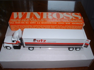 UTZ CHIPS Truck 1...70th anniversary.1991 Winross truck