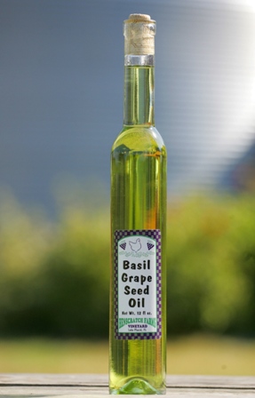 Basil Infused Grapeseed Oil