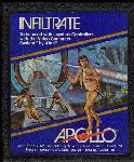 Vintage Atari 2600 game Apollo Infiltrate in Video games