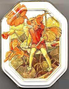 Jewelry Trinket Box Cicely Mary Barker Tin Nasturtium Flower Fairy : tackle box trinket box sewing box jewery box stamps box