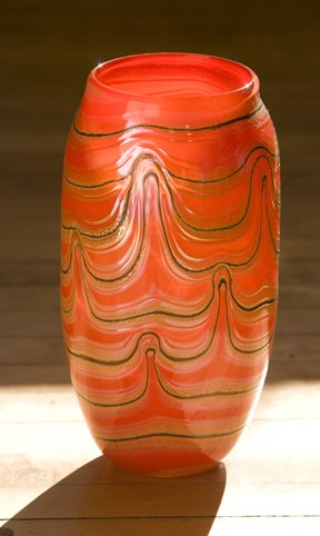 Thumbnail of Jon Offutt - Red Vase with rake