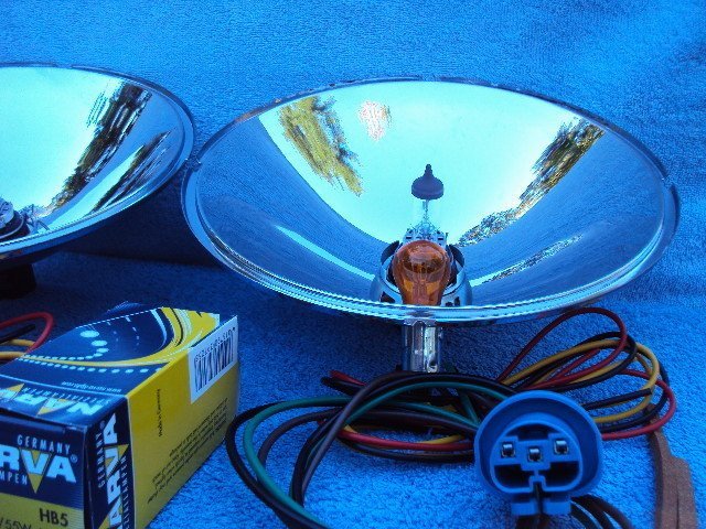 Ford Headlight Reflectors W Turn Signals