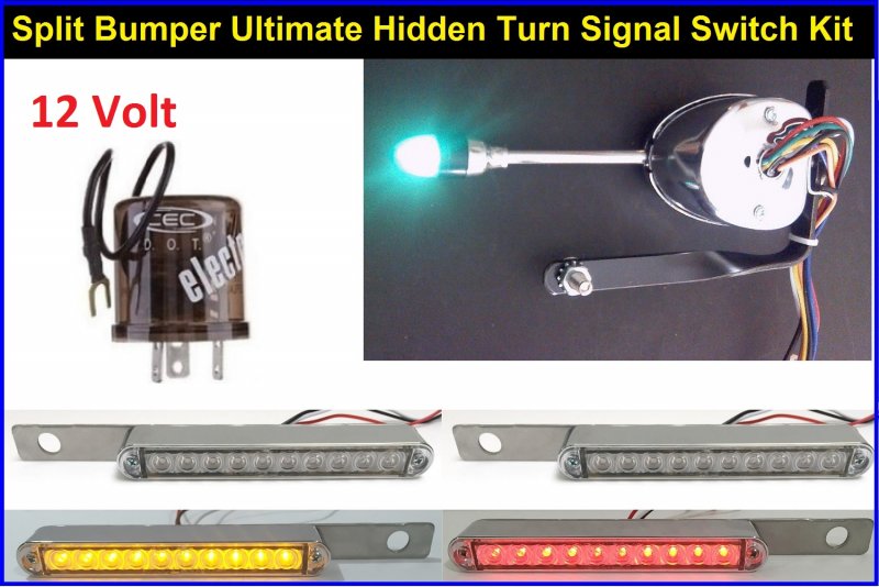Model ''A'' 12 Volt Hidden LEDTurn Signal Light Kit