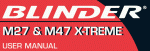 Blinder M27/M47 Manual