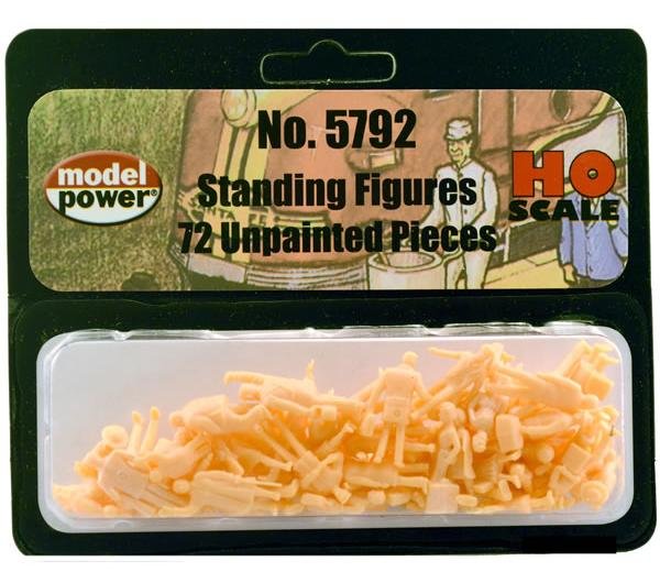 unpainted ho scale figures
