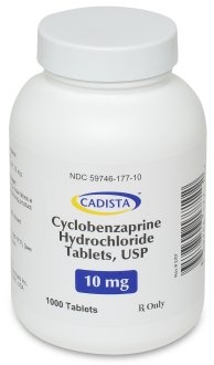 Why would a doctor prescribe 10 milligrams of cyclobenzaprine?