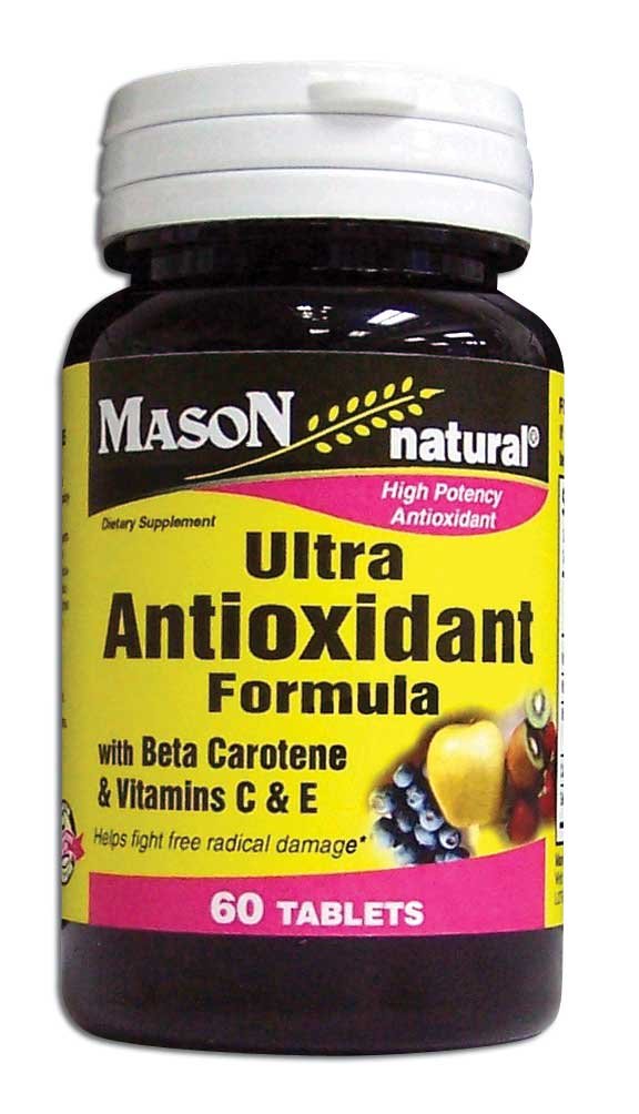 Ultra Antioxidant Formula With Beta Carotene & Vitamins C & E Tablets 60