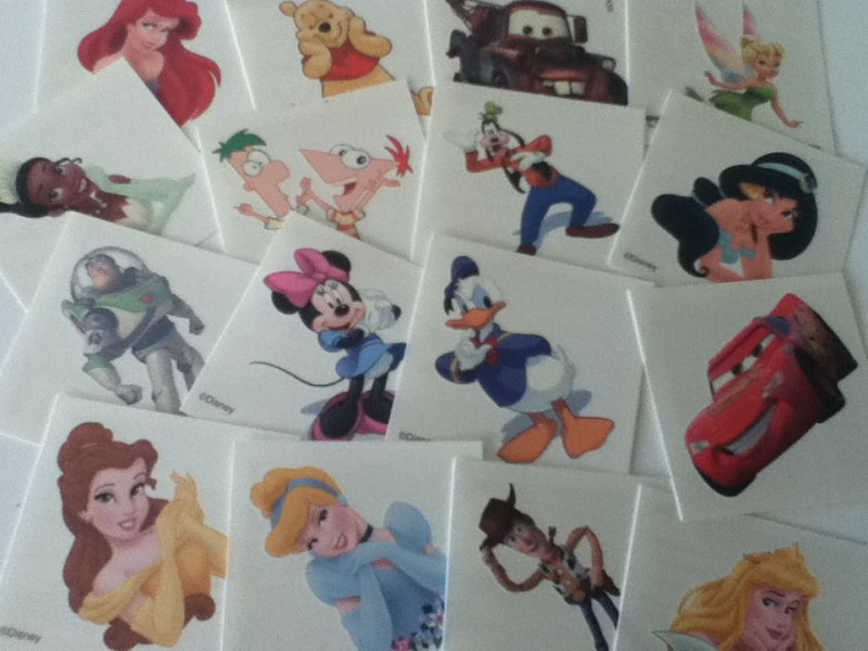 Disney Temporary Tattoos
