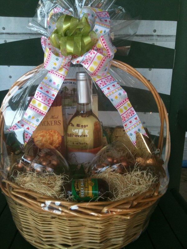 Country Wine Basket