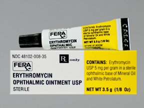 erythromycin 5mg/gm