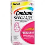Centrum Specialist Prenatal Label