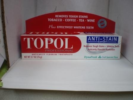 topol smokers tooth polish