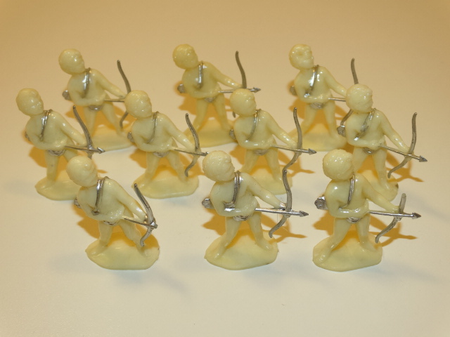 Bow Cupid Pieces  Cake 10 cupid Decoration, decorations Plastic, vintage w Arrow, and