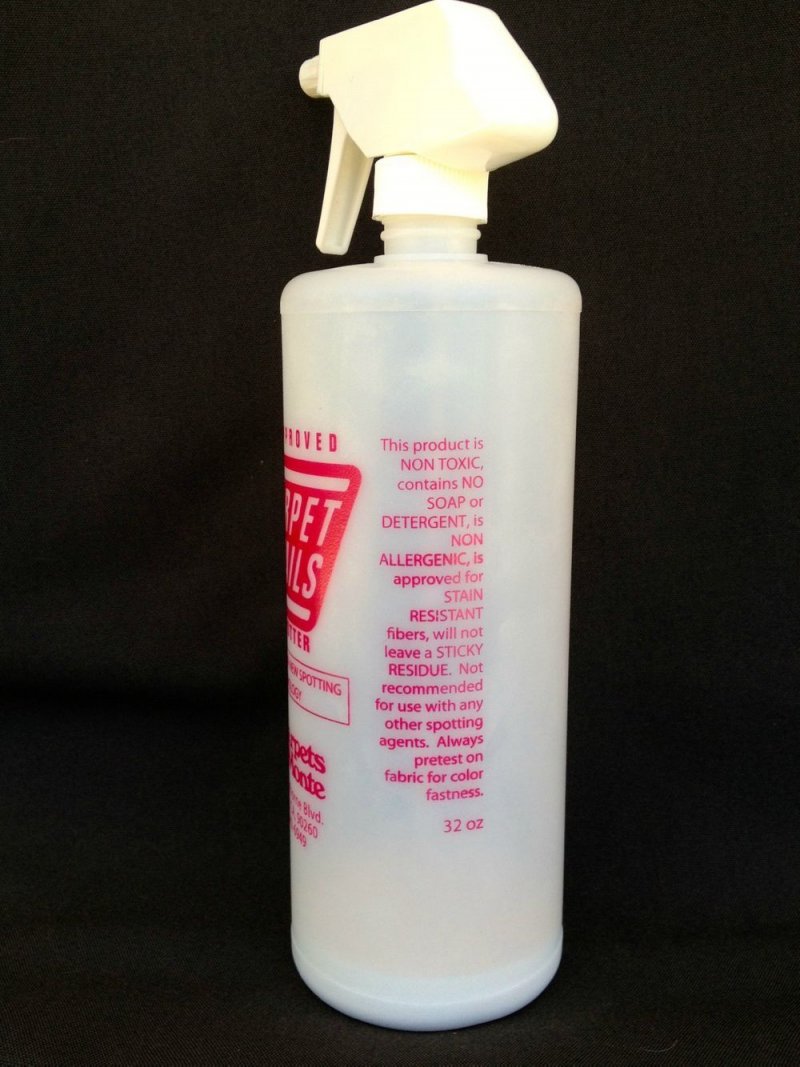 Carpet Details Spotter Carpet & Upholstery Spot Cleaner 32oz spray bottle
