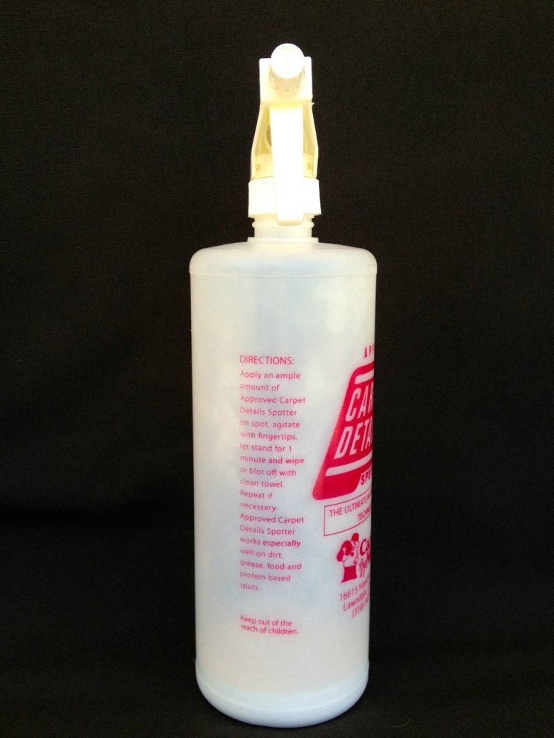 Carpet Details Spotter Carpet & Upholstery Spot Cleaner 32oz spray bottle