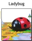 Image 1 of Lady Bug Puzzle Vehicle Play Set
