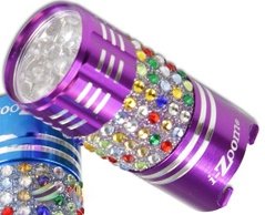 Bling Purse Flashlight Purple Purse Size 9 LED