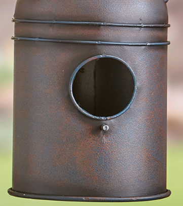Image 2 of Milk-can Birdhouse
