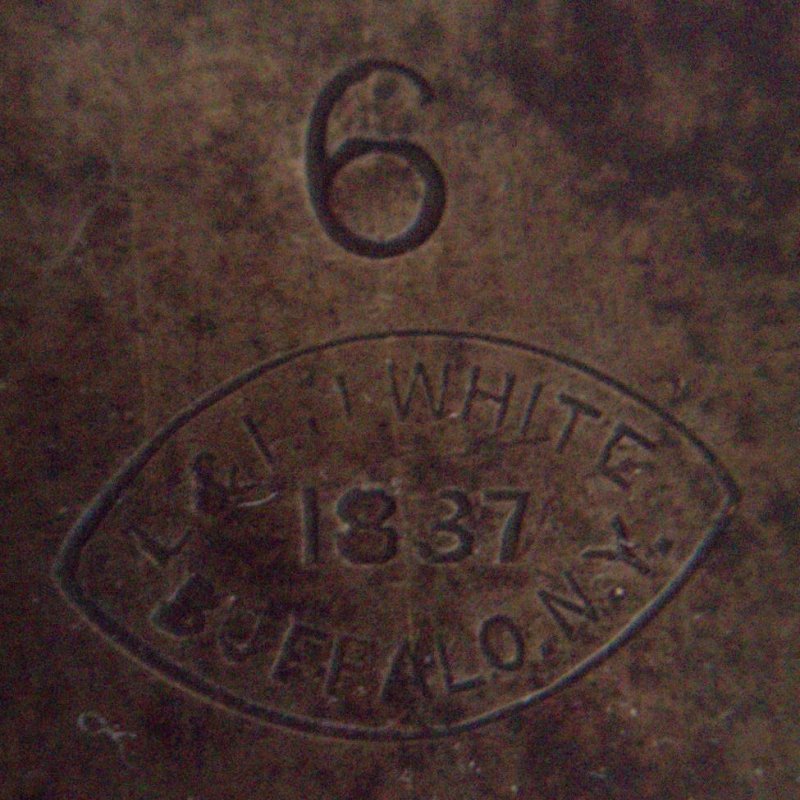 Image 1 of Coopers chamfer draw L I J White Buffalo NY antique tool