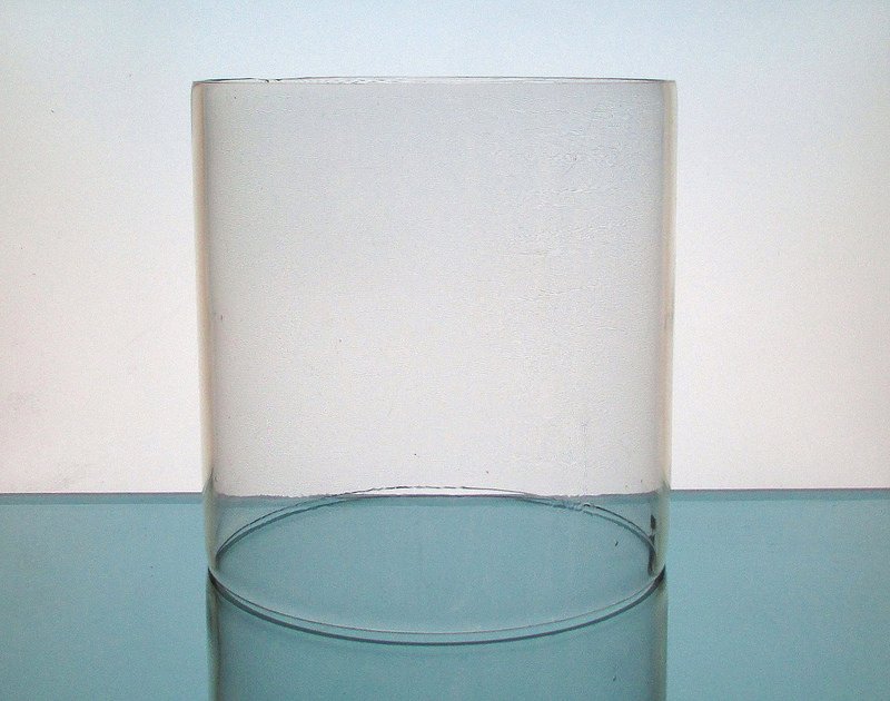 Hurricane Shade Sleeve 7 x 6 7/8 XL Cylinder Clear Heavyweight OOS