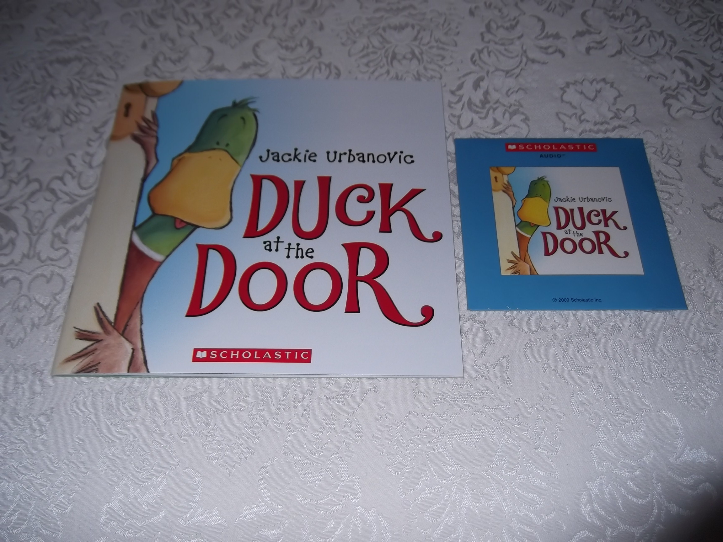 Duck At The Door Jackie Urbanovic Audio Cd And Sc Brand New