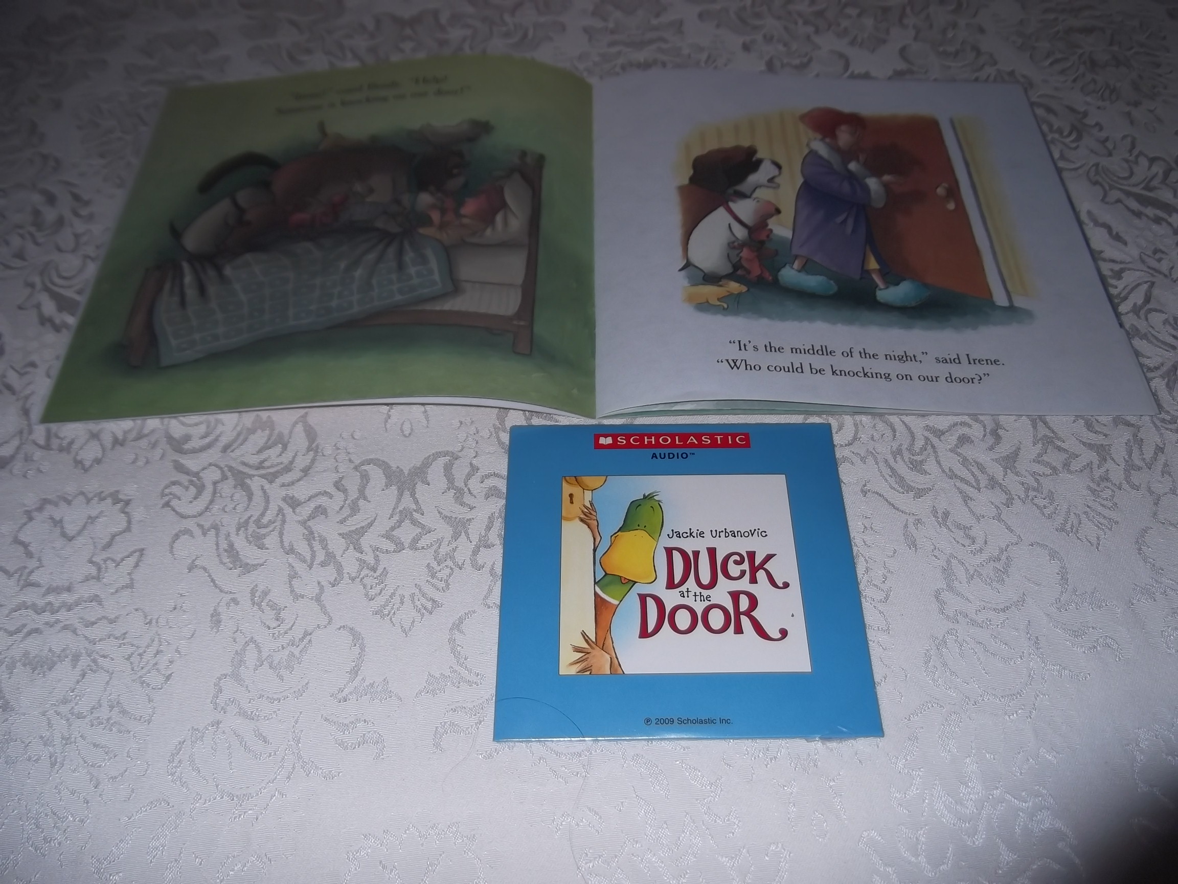 Duck At The Door Jackie Urbanovic Audio Cd And Sc Brand New