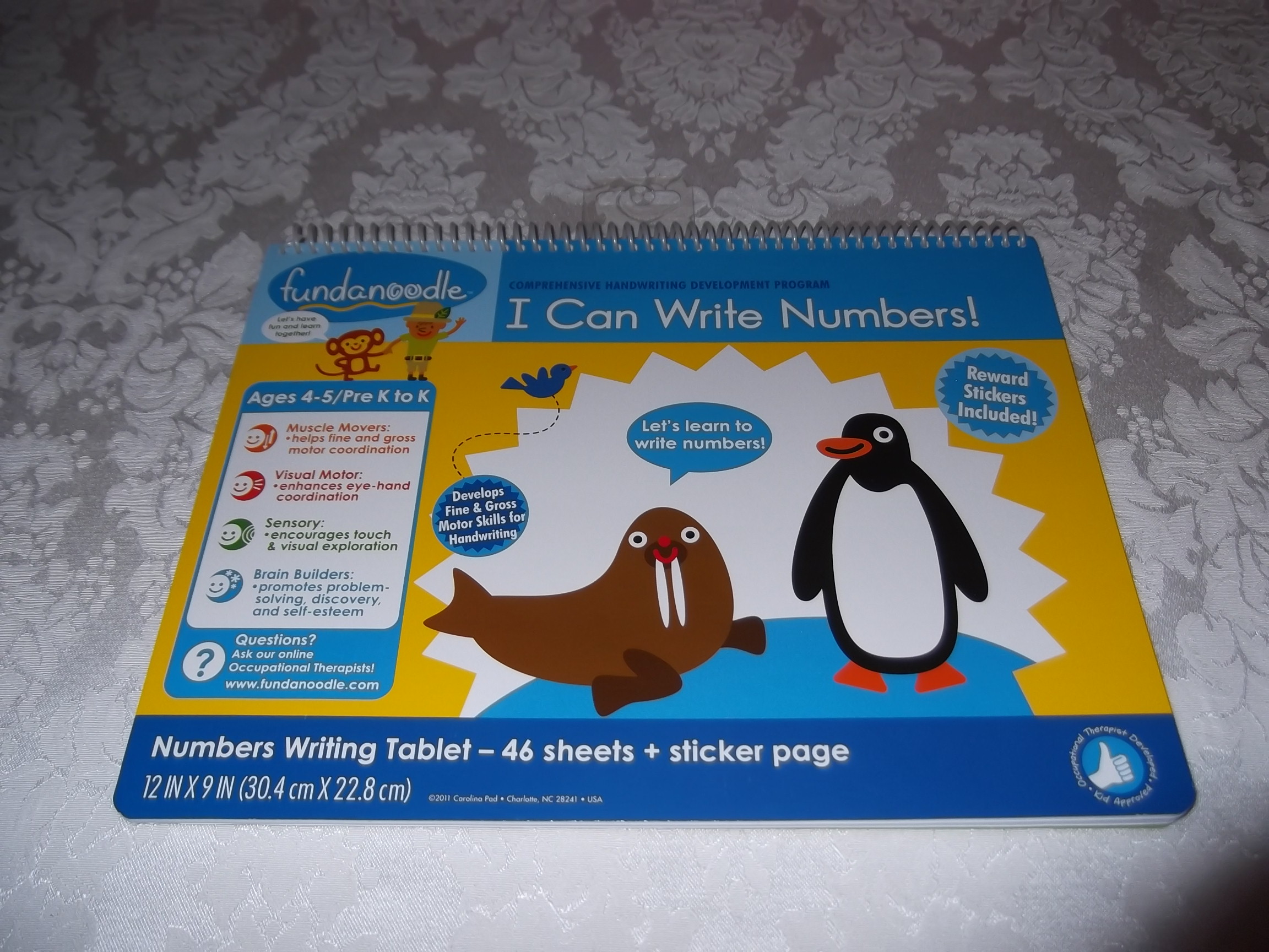 Pre k how to write numbers