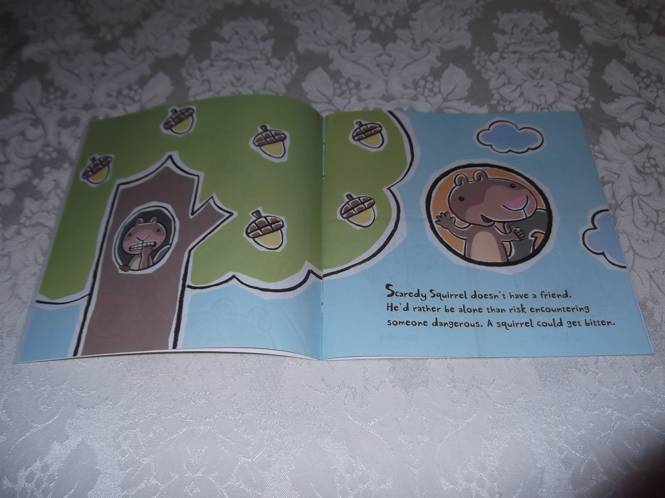 Scaredy Squirrel Makes a Friend by Mélanie Watt 2007, Hardcover Children's Book Scaredy Squirrel Makes a Friend by Mélanie Watt 2007, Hardcover Children's Book