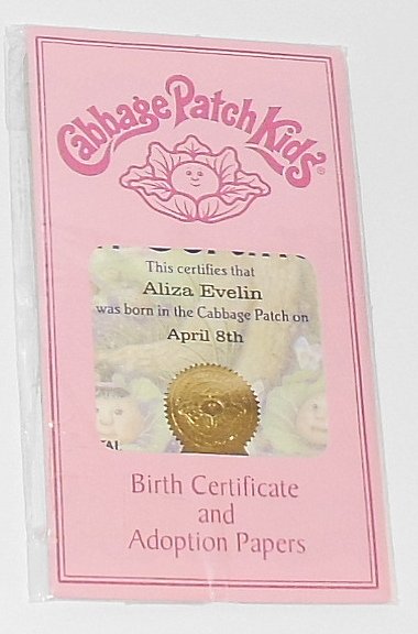 muñeco cabbage patch