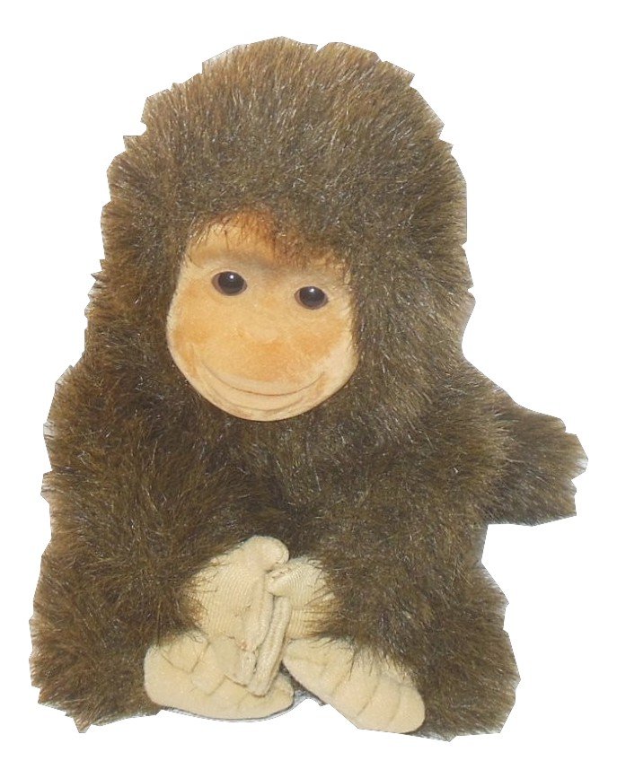 stuffed chimpanzee vintage