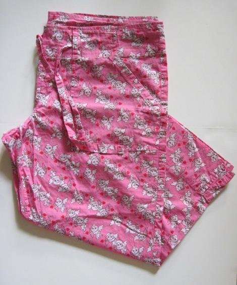 Old Navy Intimates Capri Just Bottoms Sleep Pajama Pants Medium Pink ...