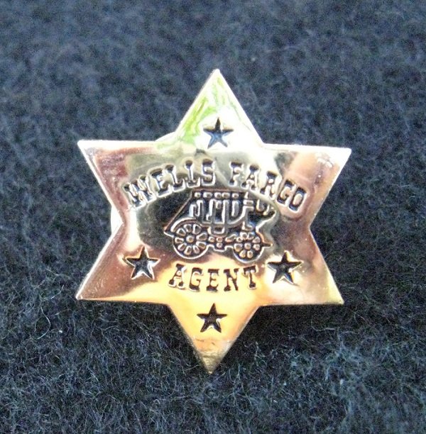 Wells Fargo Agent Lapel Pin, 6 point star