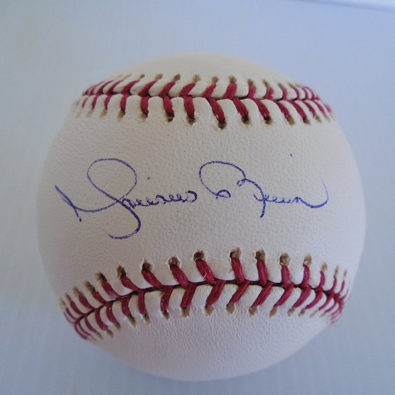 Official MLB Signed Autographed Baseball, Hard to read name