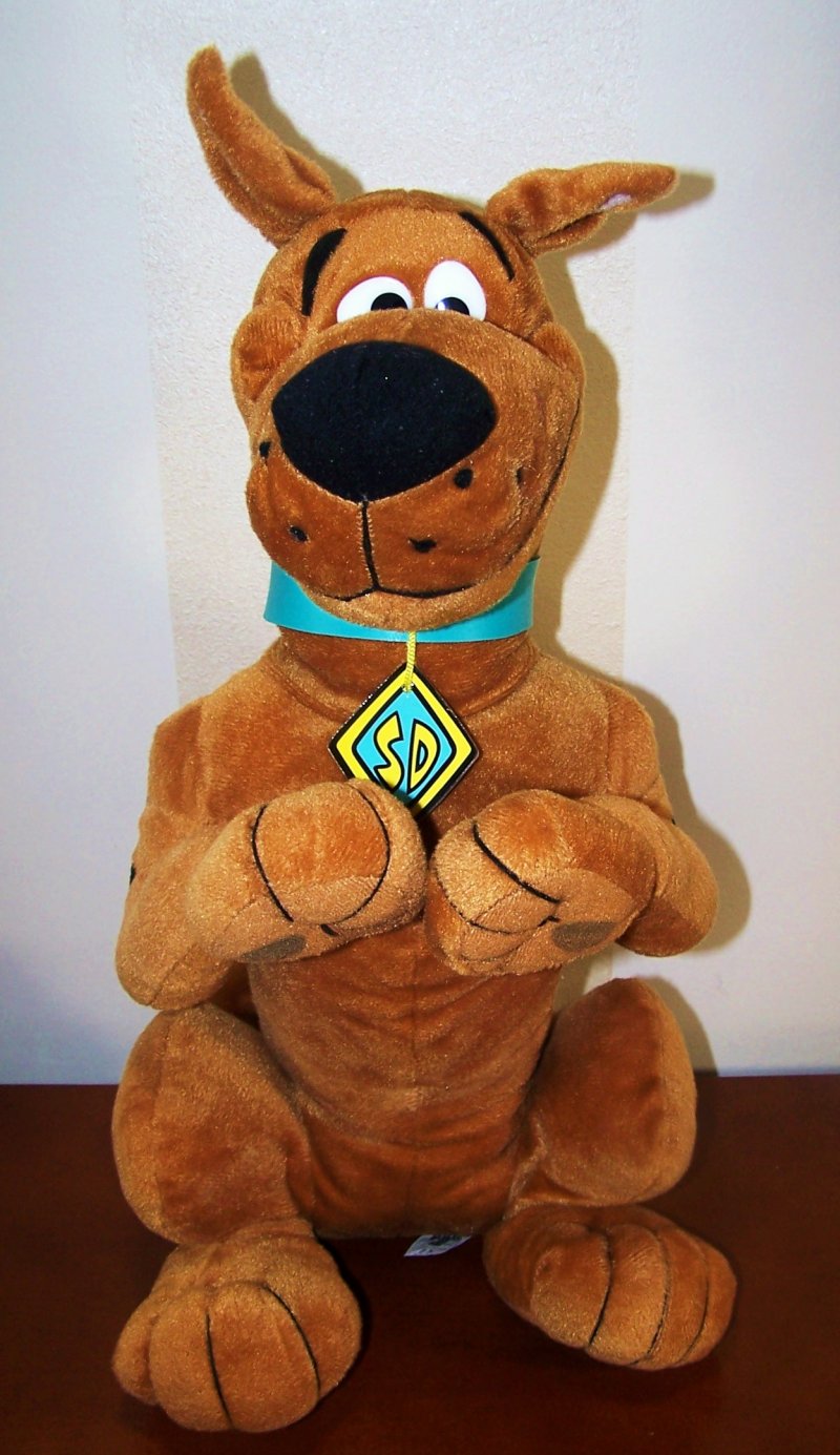 scooby doo large stuffed animal