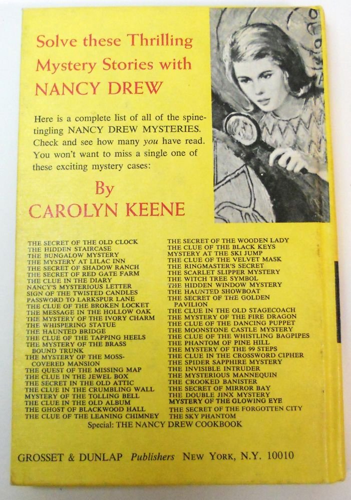 Nancy Drew The Moonstone Castle Mystery HC 1963 Nancy Drew The Moonstone Castle Mystery HC 1963