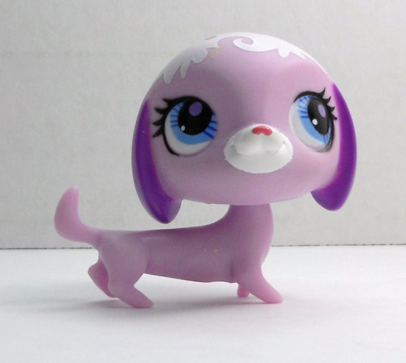 lps wiener dogs littlest pet shop dachshund 3004 pink purple lps wiener dogs littlest pet shop dachshund 3004 pink purple