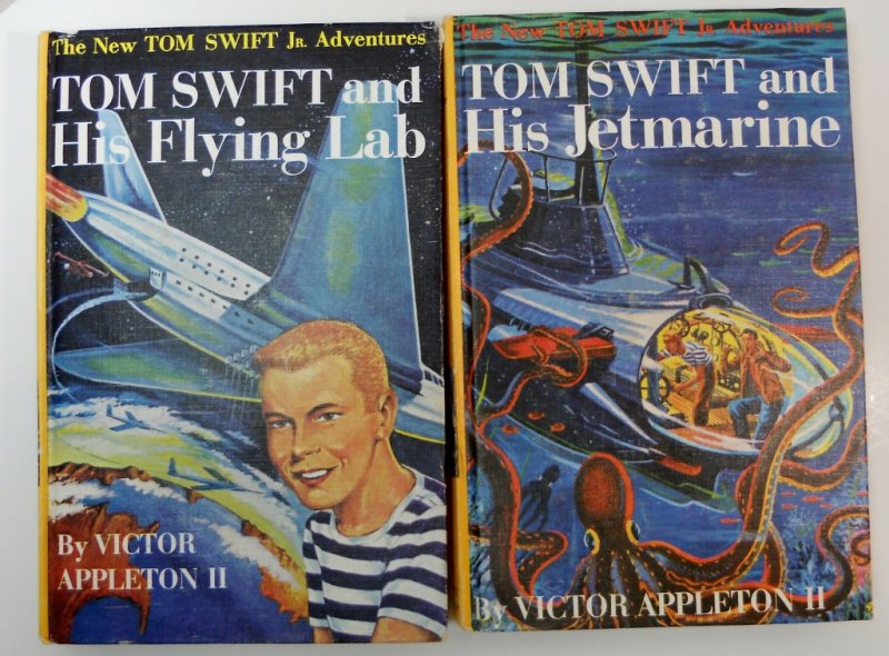 The New Tom Swift, Jr Adventures books 1, 2, 3, 4, 5 starter set PC