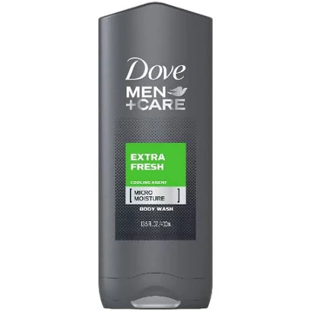 Case of 6-Dove Men Body Wash Extra Fresh Wash 13.5 oz By Unilever Hpc-USA 