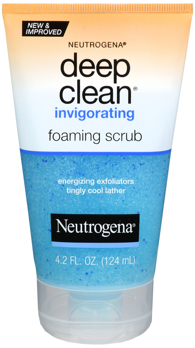 Neutrogena Deep Clean Scrub Invigorating Scrub 4.2 oz By J&J Consumer USA 