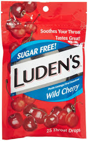 Ludens Bag Sugar Free Cherry Drops 25 By Medtech USA 